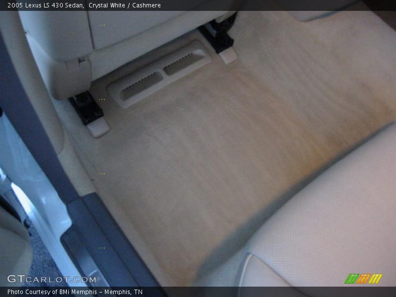 Crystal White / Cashmere 2005 Lexus LS 430 Sedan