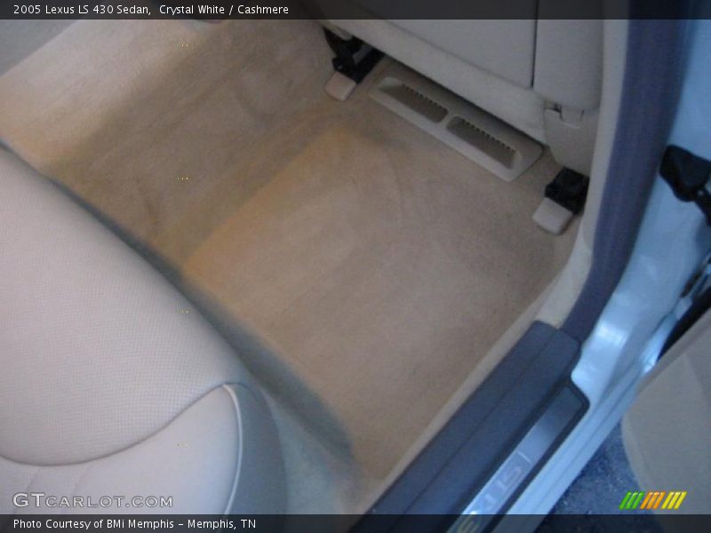 Crystal White / Cashmere 2005 Lexus LS 430 Sedan