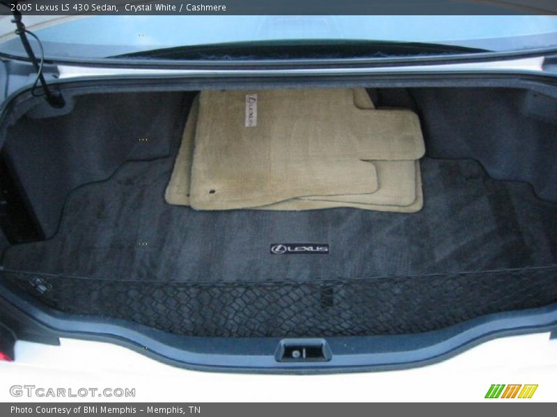 Crystal White / Cashmere 2005 Lexus LS 430 Sedan
