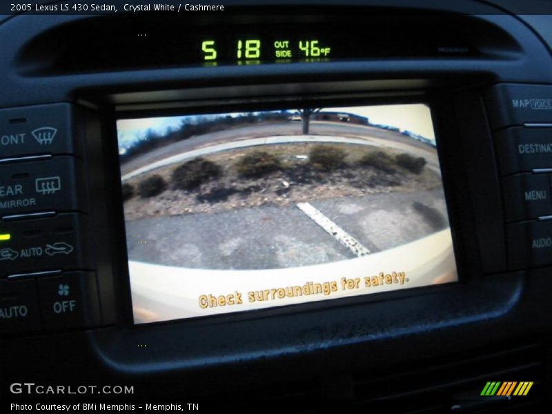 Crystal White / Cashmere 2005 Lexus LS 430 Sedan