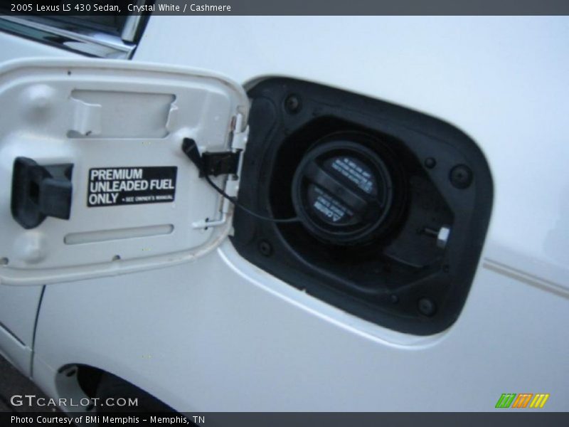 Crystal White / Cashmere 2005 Lexus LS 430 Sedan