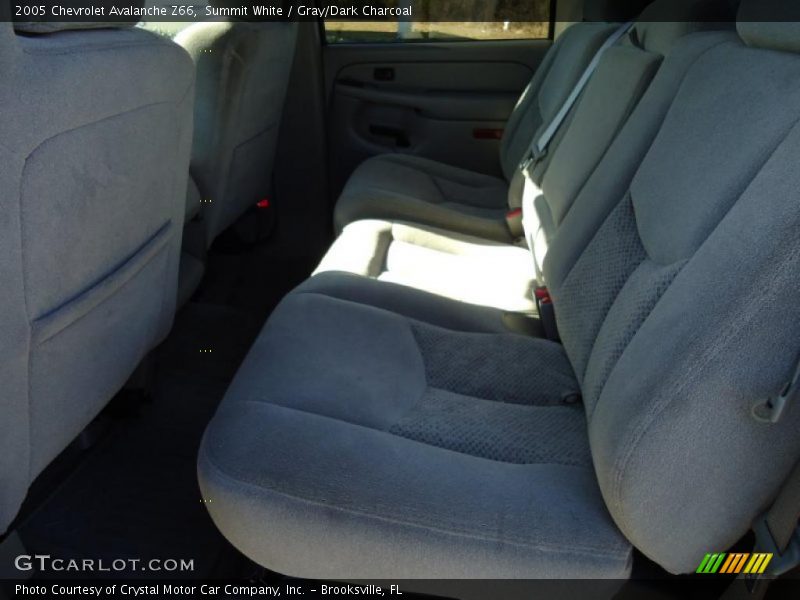 Summit White / Gray/Dark Charcoal 2005 Chevrolet Avalanche Z66