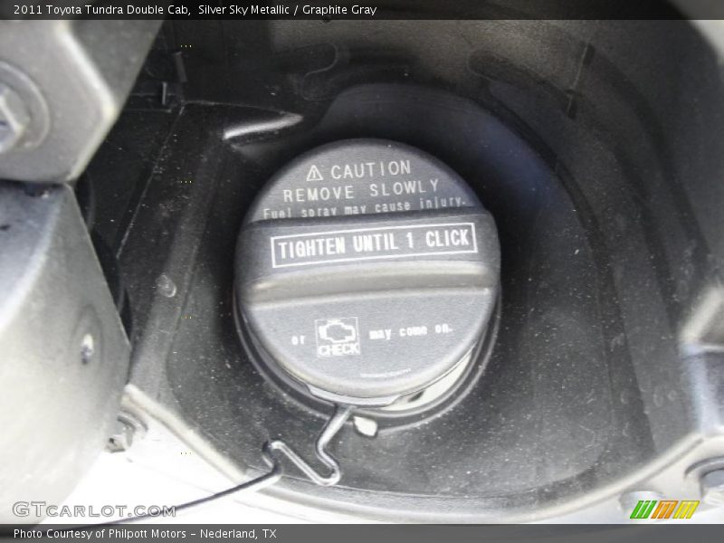 Silver Sky Metallic / Graphite Gray 2011 Toyota Tundra Double Cab