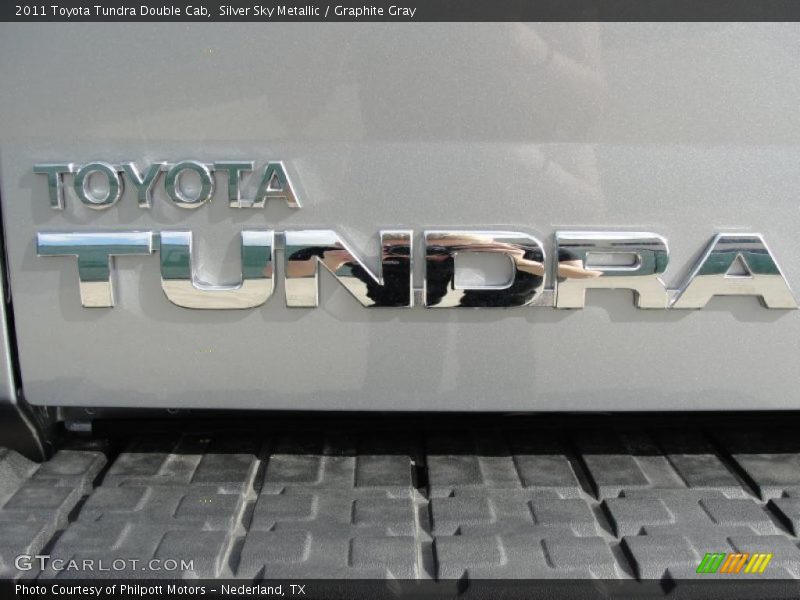 Silver Sky Metallic / Graphite Gray 2011 Toyota Tundra Double Cab