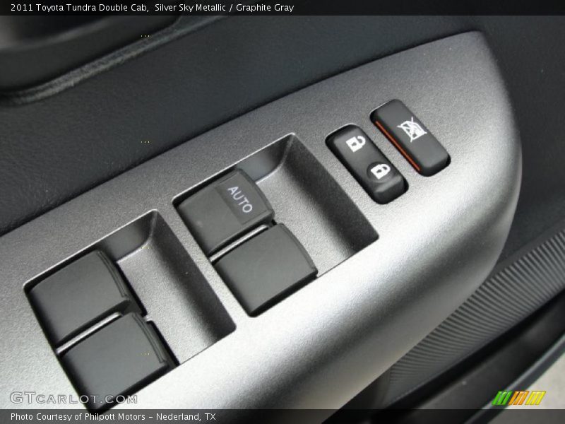 Silver Sky Metallic / Graphite Gray 2011 Toyota Tundra Double Cab