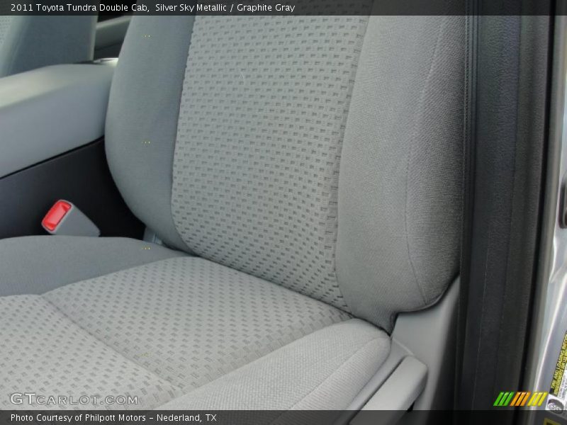 Silver Sky Metallic / Graphite Gray 2011 Toyota Tundra Double Cab