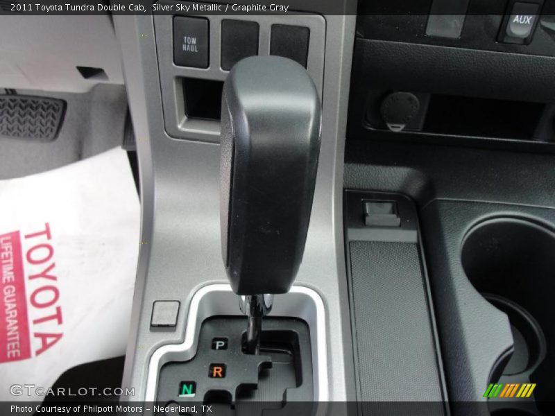 Silver Sky Metallic / Graphite Gray 2011 Toyota Tundra Double Cab