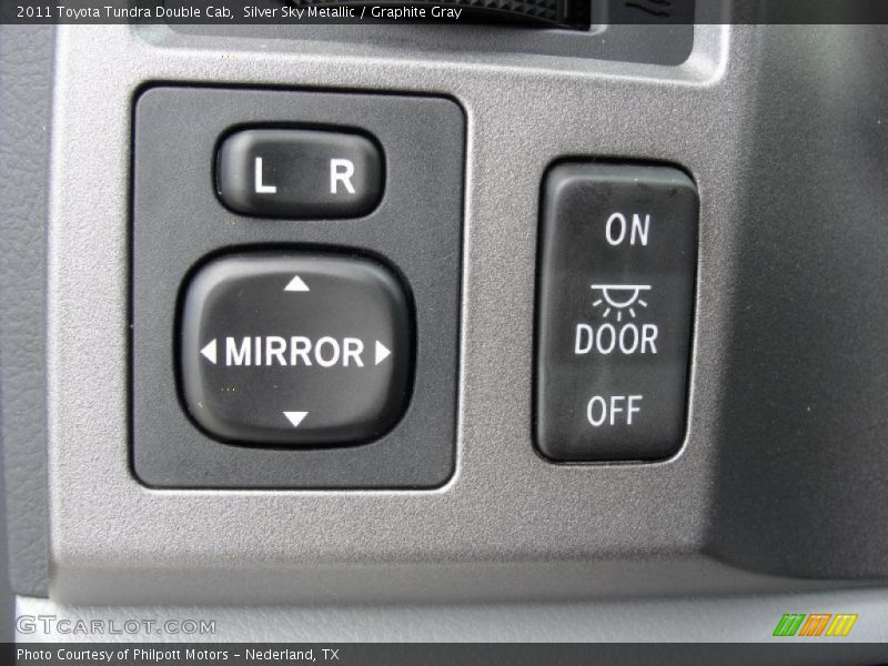 Silver Sky Metallic / Graphite Gray 2011 Toyota Tundra Double Cab