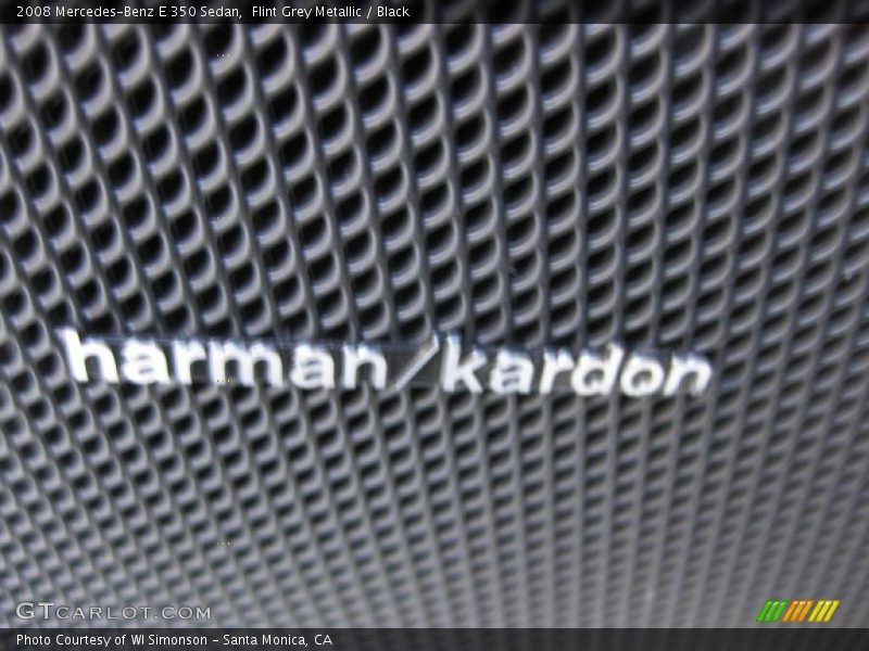 Flint Grey Metallic / Black 2008 Mercedes-Benz E 350 Sedan