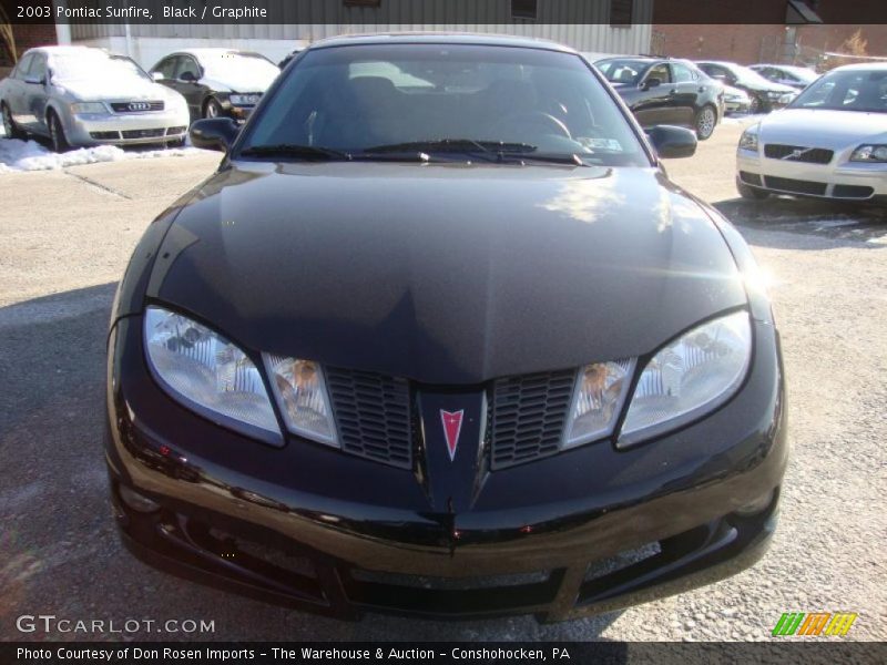 Black / Graphite 2003 Pontiac Sunfire