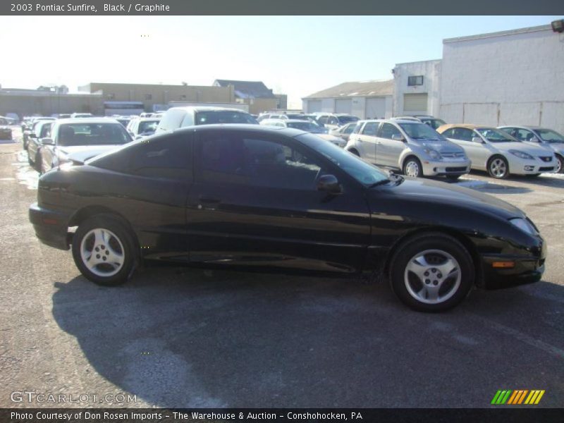Black / Graphite 2003 Pontiac Sunfire