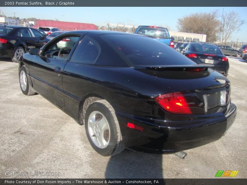 Black / Graphite 2003 Pontiac Sunfire