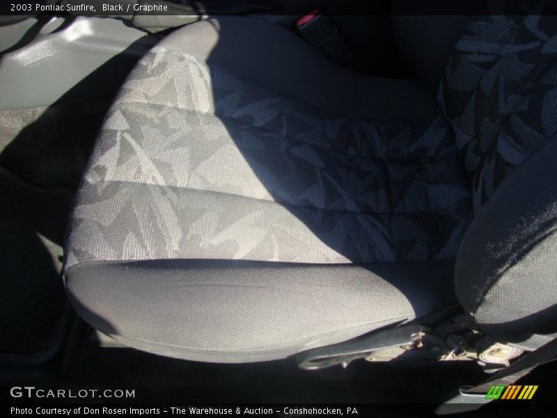 Black / Graphite 2003 Pontiac Sunfire