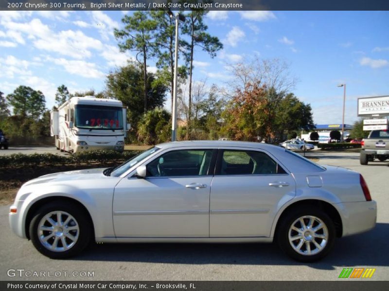 Bright Silver Metallic / Dark Slate Gray/Light Graystone 2007 Chrysler 300 Touring