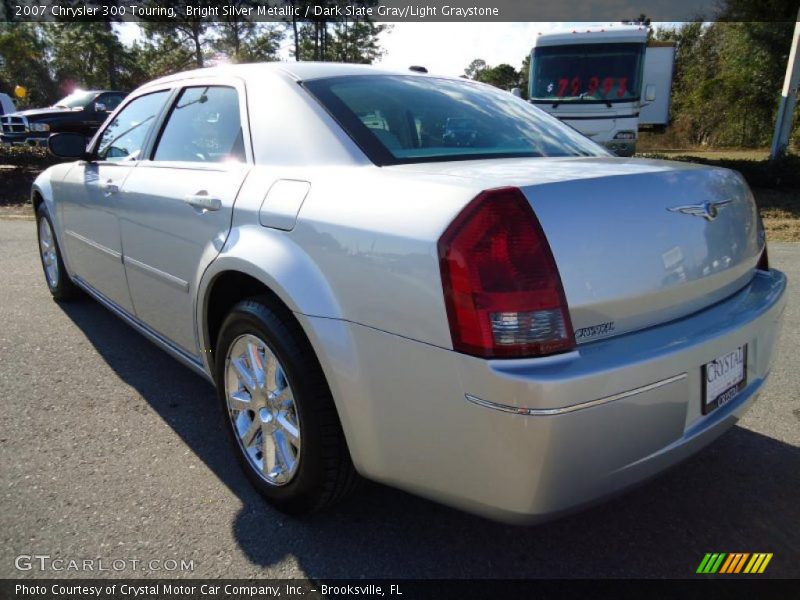 Bright Silver Metallic / Dark Slate Gray/Light Graystone 2007 Chrysler 300 Touring