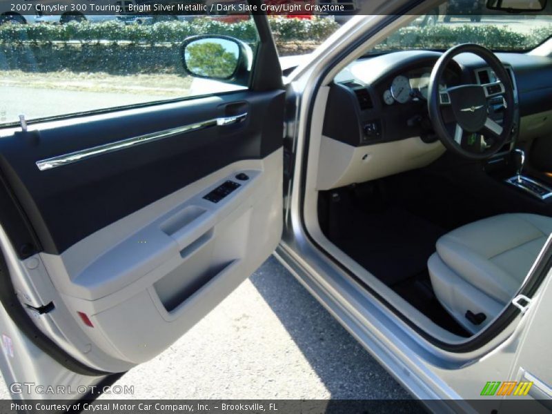 Bright Silver Metallic / Dark Slate Gray/Light Graystone 2007 Chrysler 300 Touring