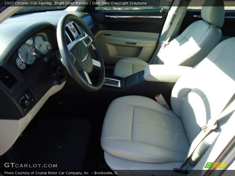 Bright Silver Metallic / Dark Slate Gray/Light Graystone 2007 Chrysler 300 Touring