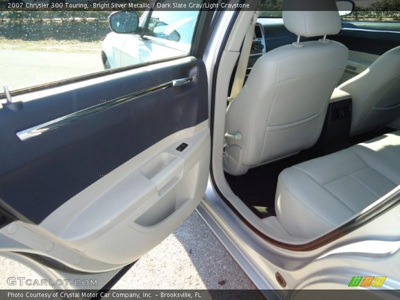 Bright Silver Metallic / Dark Slate Gray/Light Graystone 2007 Chrysler 300 Touring