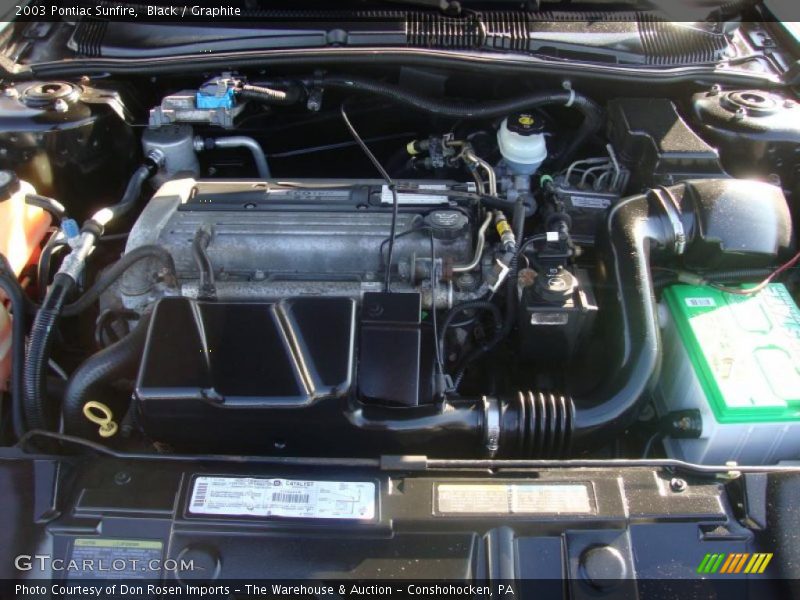 Black / Graphite 2003 Pontiac Sunfire