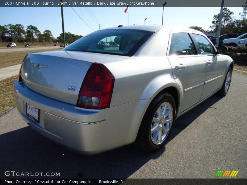 Bright Silver Metallic / Dark Slate Gray/Light Graystone 2007 Chrysler 300 Touring