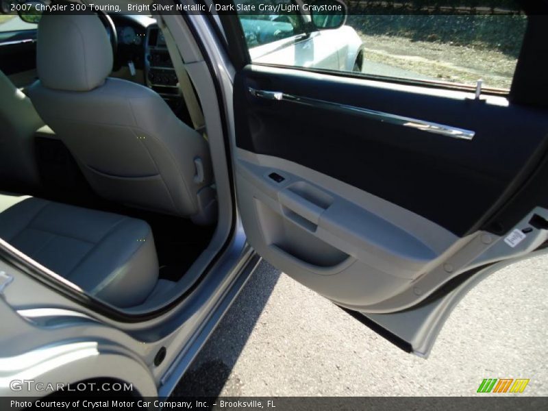 Bright Silver Metallic / Dark Slate Gray/Light Graystone 2007 Chrysler 300 Touring