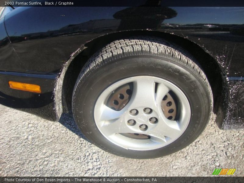 Black / Graphite 2003 Pontiac Sunfire
