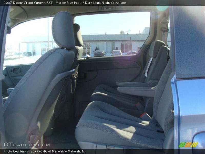 Marine Blue Pearl / Dark Khaki/Light Graystone 2007 Dodge Grand Caravan SXT