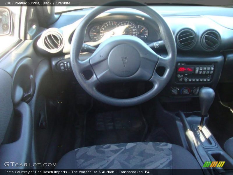 Black / Graphite 2003 Pontiac Sunfire