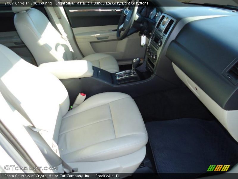 Bright Silver Metallic / Dark Slate Gray/Light Graystone 2007 Chrysler 300 Touring