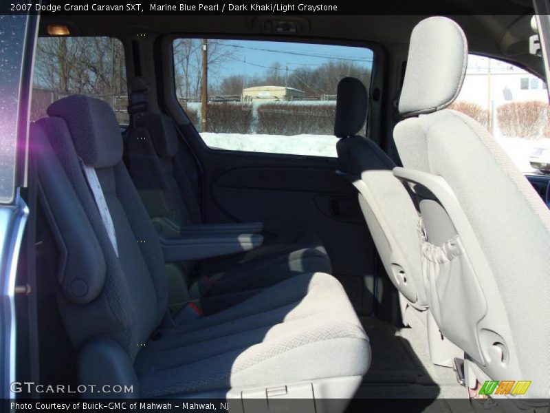 Marine Blue Pearl / Dark Khaki/Light Graystone 2007 Dodge Grand Caravan SXT