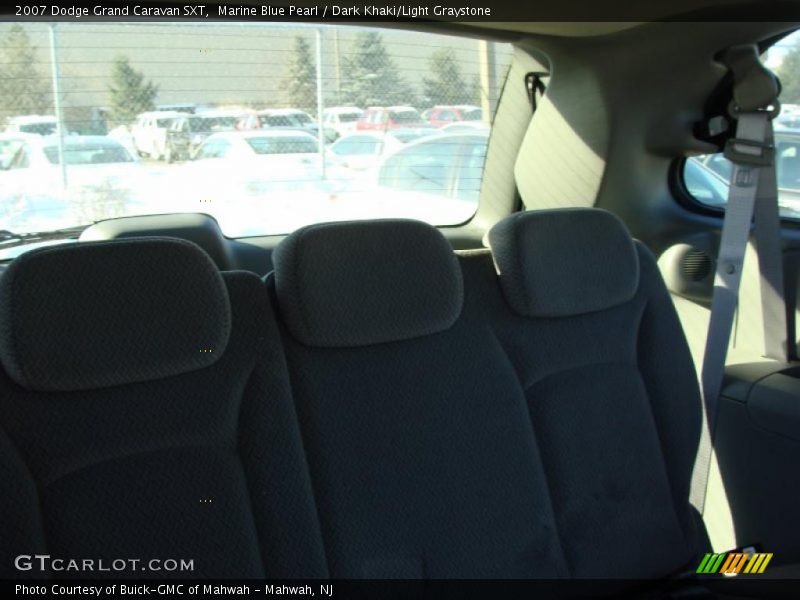 Marine Blue Pearl / Dark Khaki/Light Graystone 2007 Dodge Grand Caravan SXT