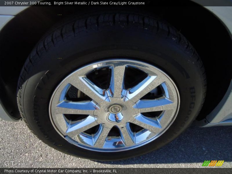 Bright Silver Metallic / Dark Slate Gray/Light Graystone 2007 Chrysler 300 Touring
