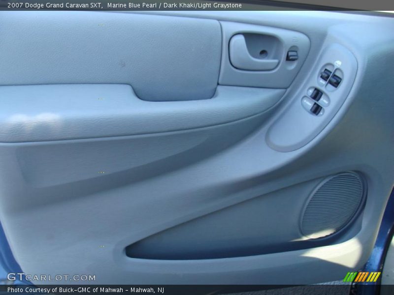 Marine Blue Pearl / Dark Khaki/Light Graystone 2007 Dodge Grand Caravan SXT