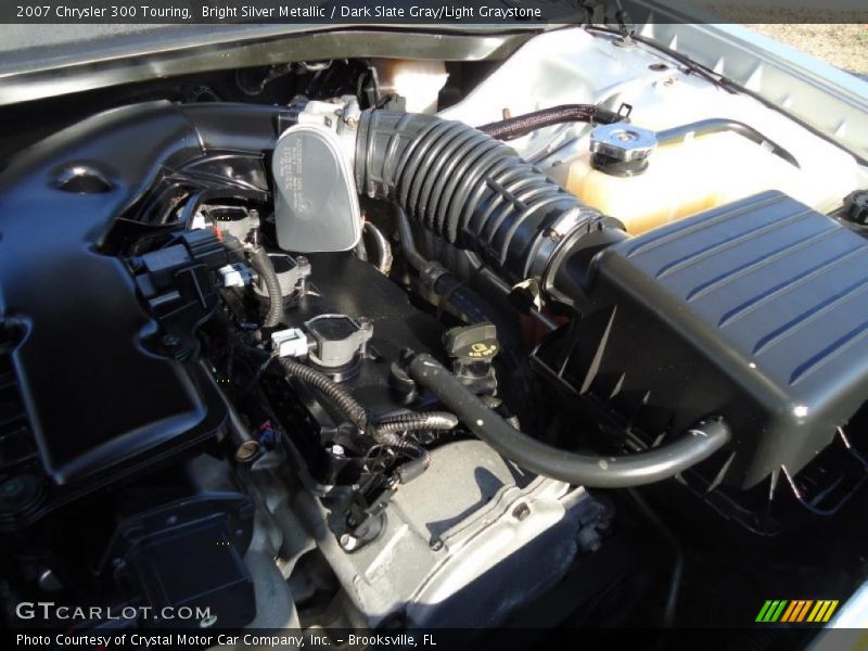 Bright Silver Metallic / Dark Slate Gray/Light Graystone 2007 Chrysler 300 Touring