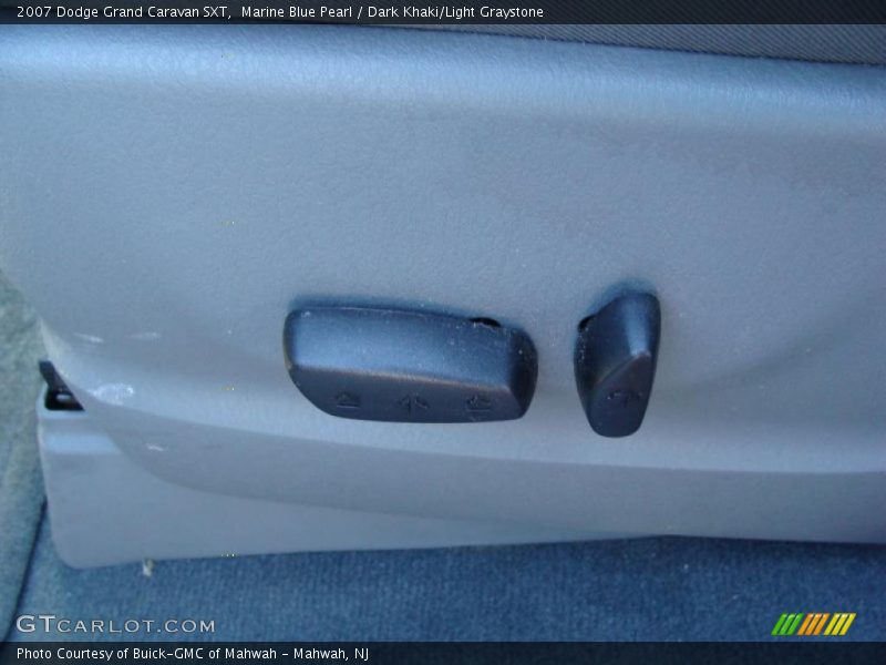 Marine Blue Pearl / Dark Khaki/Light Graystone 2007 Dodge Grand Caravan SXT