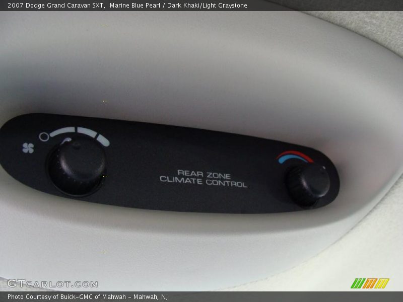 Marine Blue Pearl / Dark Khaki/Light Graystone 2007 Dodge Grand Caravan SXT