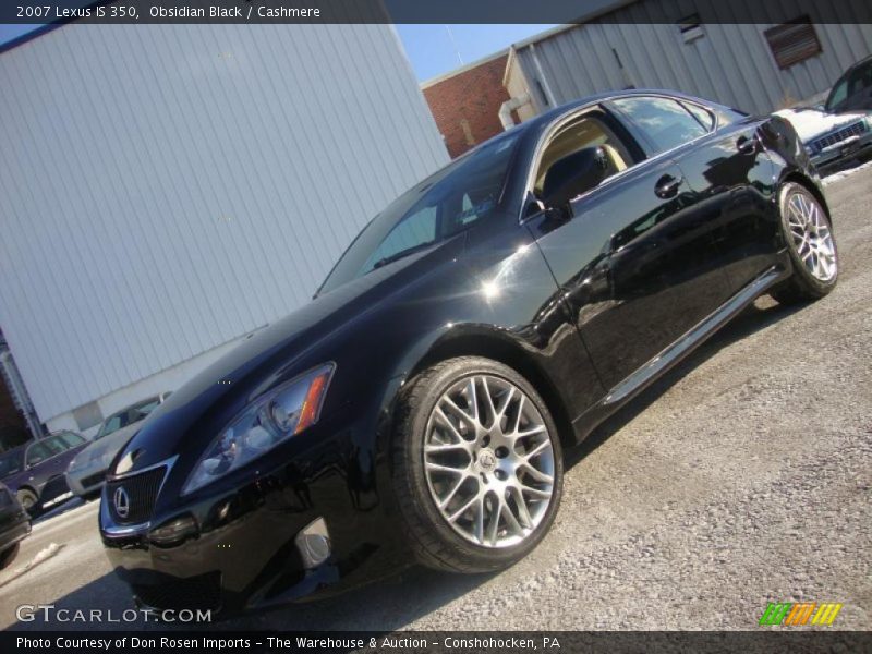 Front 3/4 View of 2007 IS 350