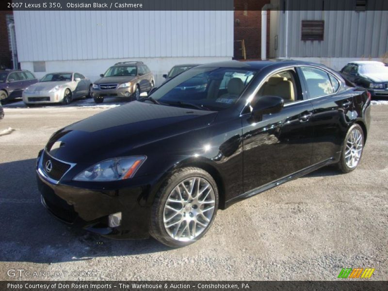 Front 3/4 View of 2007 IS 350
