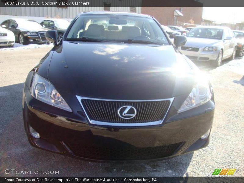 Obsidian Black / Cashmere 2007 Lexus IS 350
