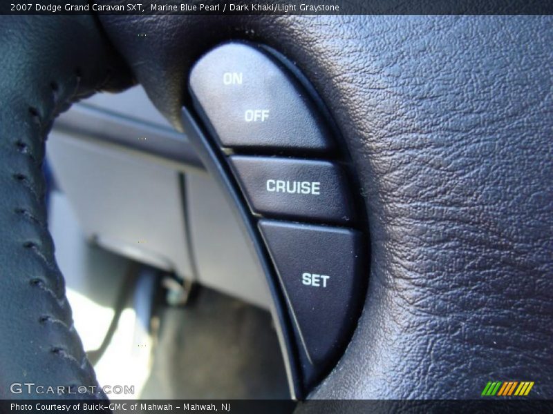 Marine Blue Pearl / Dark Khaki/Light Graystone 2007 Dodge Grand Caravan SXT