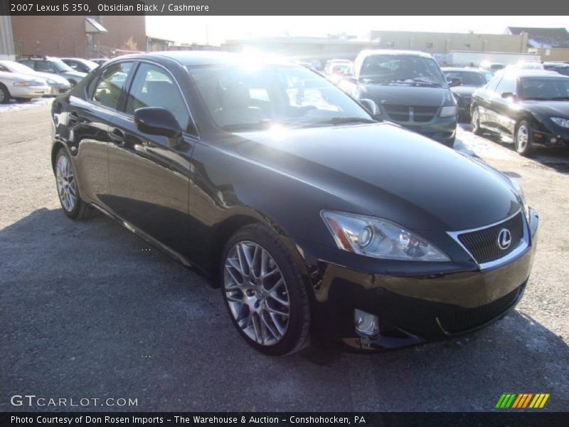 Obsidian Black / Cashmere 2007 Lexus IS 350