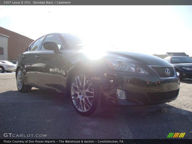Obsidian Black / Cashmere 2007 Lexus IS 350