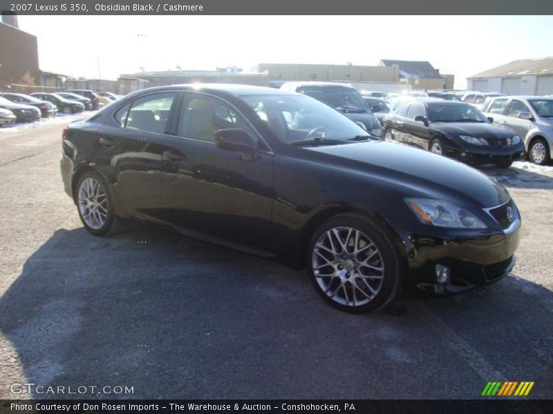 Obsidian Black / Cashmere 2007 Lexus IS 350