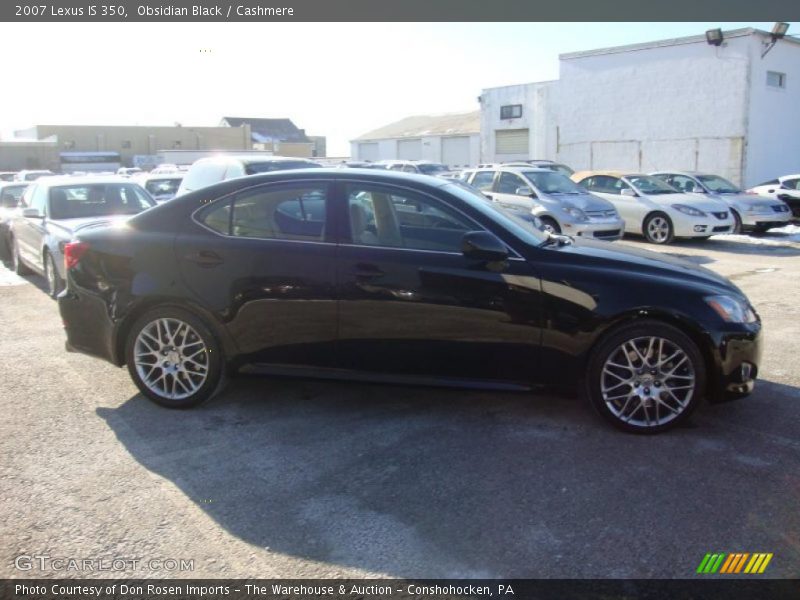 Obsidian Black / Cashmere 2007 Lexus IS 350