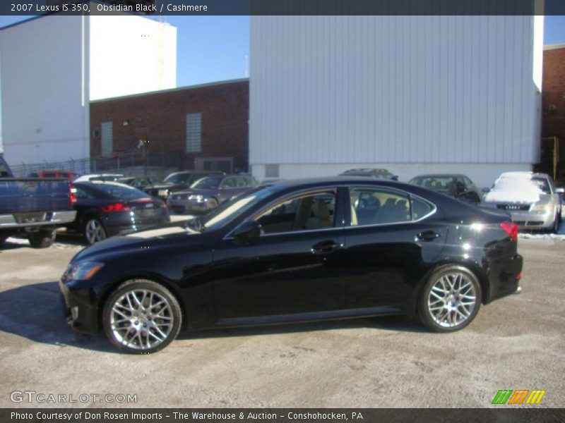 Obsidian Black / Cashmere 2007 Lexus IS 350