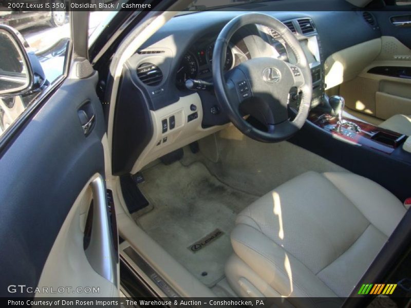  2007 IS 350 Cashmere Interior