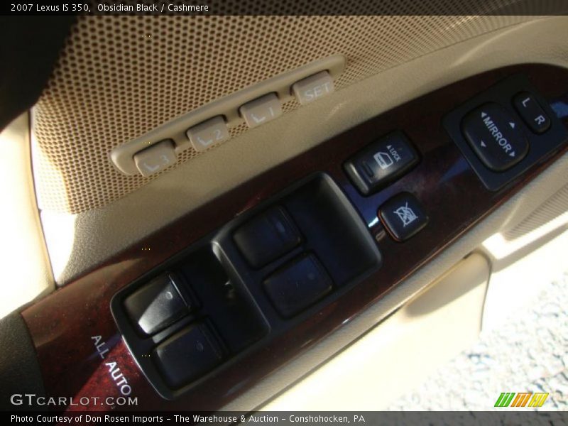 Obsidian Black / Cashmere 2007 Lexus IS 350