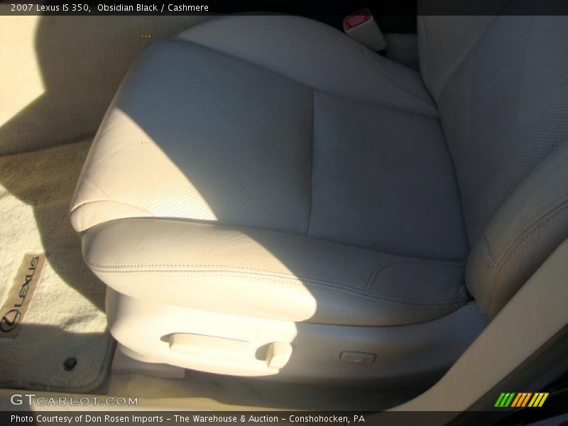 Obsidian Black / Cashmere 2007 Lexus IS 350