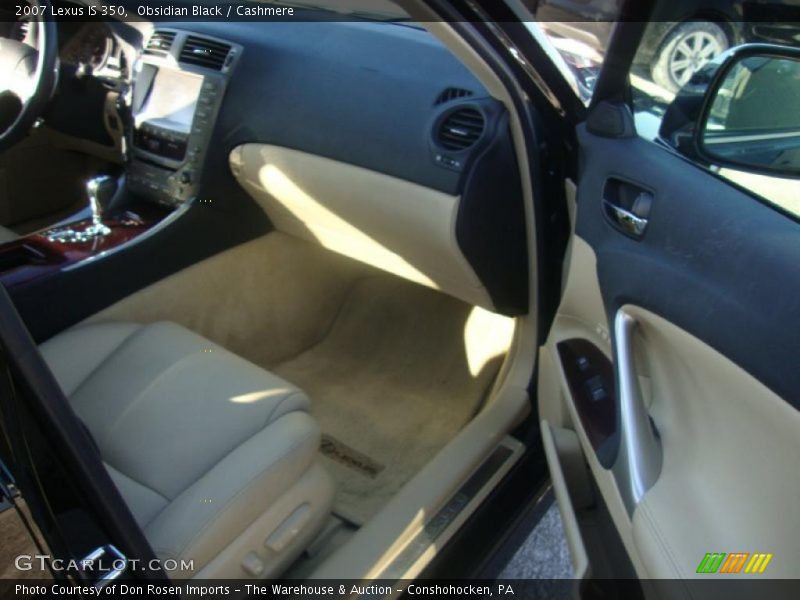 Obsidian Black / Cashmere 2007 Lexus IS 350