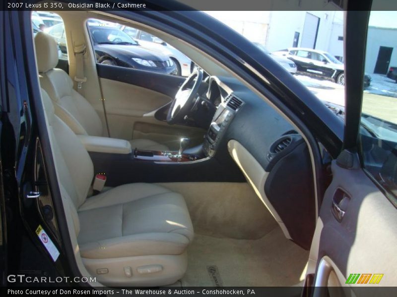 Obsidian Black / Cashmere 2007 Lexus IS 350